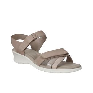 ECCO Sandal Grey Rose Moon Rock Silver EU 37/US 6 Women's